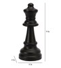 Chess Queen Black Showpiece