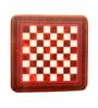 Chess To Life Red (4 x 4 Inches) Marble (Set of 2) Coasters