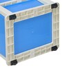 Sky Plastic Kids Chest Of Drawers in Blue & Cream Colour