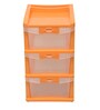 Chest of 3 Drawer in Orange Colour