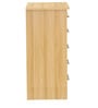 Hanako Chest of Six Drawers in Oak Finish