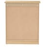 Hanako Chest of Six Drawers in Oak Finish
