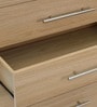 Hanako Chest of Six Drawers in Oak Finish