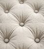 Chester Beige Round Ottoman Stool With Gold Metal Base Chester Beige Round Ottoman Stool With Gold Metal Base