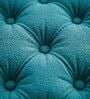 Chester Teal Blue Round Ottoman Stool With Gold Metal Base Chester Teal Blue Round Ottoman Stool With Gold Metal Base