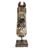 Chetak Brown Colour Wood Figurine