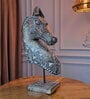 Chetak Brown Colour Wood Figurine