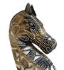 Chetak Brown Colour Wood Figurine