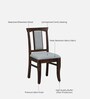 Chetas Sheesham 6 Seater Dining Sets In Provincial Teak Finish