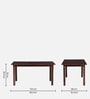 Chetas Sheesham 6 Seater Dining Sets In Provincial Teak Finish