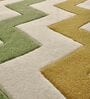 Multicolor Abstract Wool 3 ft x 5 ft Kids Carpet