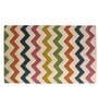 Multicolor Abstract Wool 3 ft x 5 ft Kids Carpet