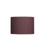 Chevron Block Print Drum Lampshade