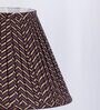 Chevron Block Print Pleated Empire Lampshade