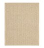 Beige Chevron Jute & Cotton Woven 6X9 Ft Carpet