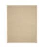 Beige Chevron Jute & Cotton Woven 3X5 Ft Carpet