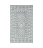 Blue Persian Wool 5 ft x 7 ft Hand Tufted Carpet