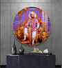 Chhatrapati Shivaji Maharaj Ji Acrylic Round Wall Art