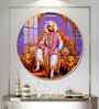 Chhatrapati Shivaji Maharaj Ji Acrylic Round Wall Art