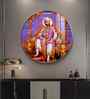 Chhatrapati Shivaji Maharaj Ji Acrylic Round Wall Art