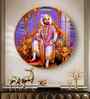 Chhatrapati Shivaji Maharaj Ji Acrylic Round Wall Art