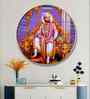 Chhatrapati Shivaji Maharaj Ji Acrylic Round Wall Art