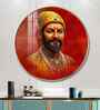 Chhatrapati Shivaji Maharaj Acrylic Round Wall Art