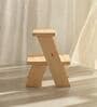 Chibi Step Stool In Pine Wood Finish