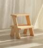 Chibi Step Stool In Pine Wood Finish