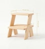 Chibi Step Stool In Pine Wood Finish
