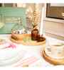 Chic Glass Dome Server with Wooden Base