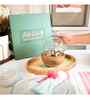 Chic Glass Dome Server with Wooden Base