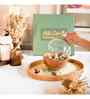 Chic Glass Dome Server with Wooden Base