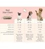 Chic Printed Knife Edge Bed for Dogs