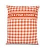 Chic Printed Knife Edge Bed for Dogs