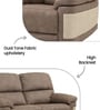 Chicago 2 Seater Recliner In Beige Colour
