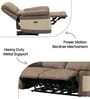 Chicago 2 Seater Recliner In Beige Colour