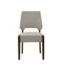 Chicago American Fabric Dining Chair In Beige Color