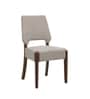 Chicago American Fabric Dining Chair In Beige Color