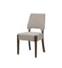 Chicago American Fabric Dining Chair In Beige Color