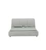 Chicago American Fabric Upholstered Queen Sized Bed In Off-White Finish