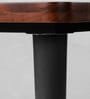Chicago Solid Wood Dining Table In Dark Walnut Finish