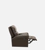 Chicago Leatherette Manual 1 Seater Recliner In Brown Colour