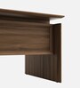Chief Work Station in Walnut Bronze And Cappuccino Finish