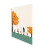 Children's Joyful Outdoor Playtime Canvas Wall Painting for Set of 2 Stretch Canvas Frame