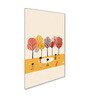 Children's Joyful Outdoor Playtime Canvas Wall Painting Set of 2 Black Frame