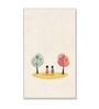 Children's Joyful Outdoor Playtime Canvas Wall Painting Set of 2 Black Frame