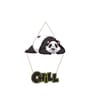 Chill Panda Quote Wooden Wall Hanging