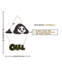 Chill Panda Quote Wooden Wall Hanging
