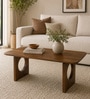Chillon Mango Wood Coffee Table in Tubbaq Finish Chillon Mango Wood Coffee Table in Tubbaq Finish
